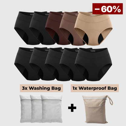 Vera's Signature Leakproof Underwear (10-Pack)