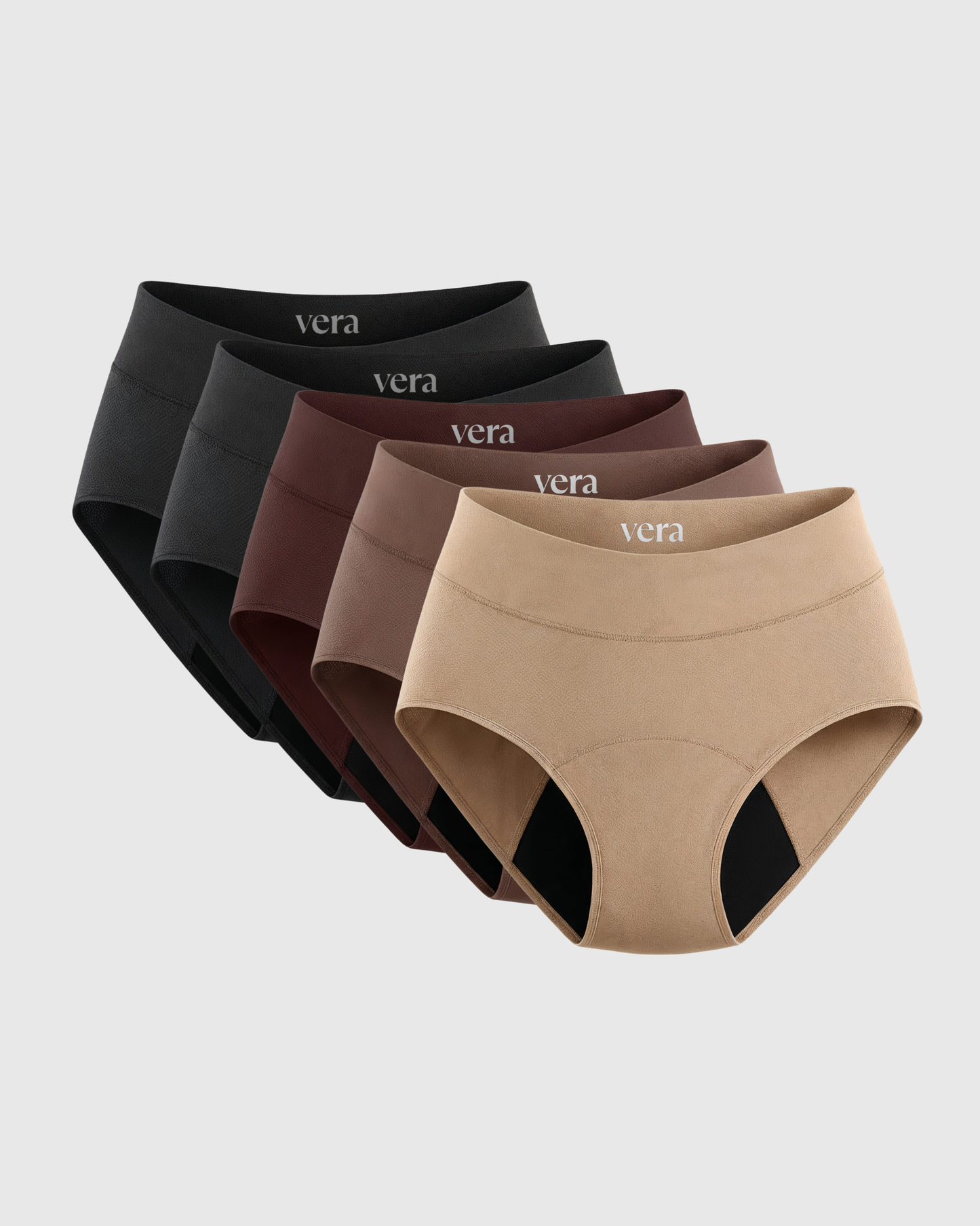 Vera's Signature Leakproof Underwear (5-Pack)