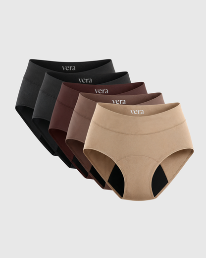 Vera's Signature Leakproof Underwear (5-Pack)