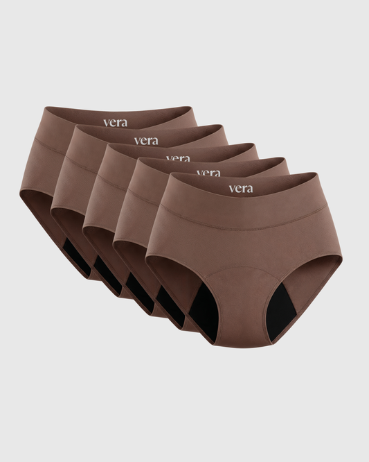 Vera's Signature Leakproof Underwear (5-Pack)
