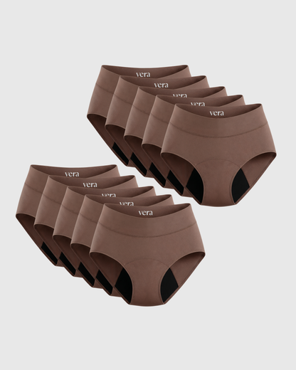 Vera's Signature Leakproof Underwear (10-Pack)