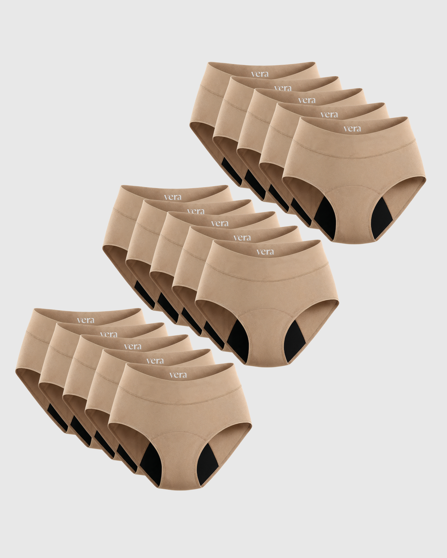 Vera's Signature Leakproof Underwear (15-Pack)