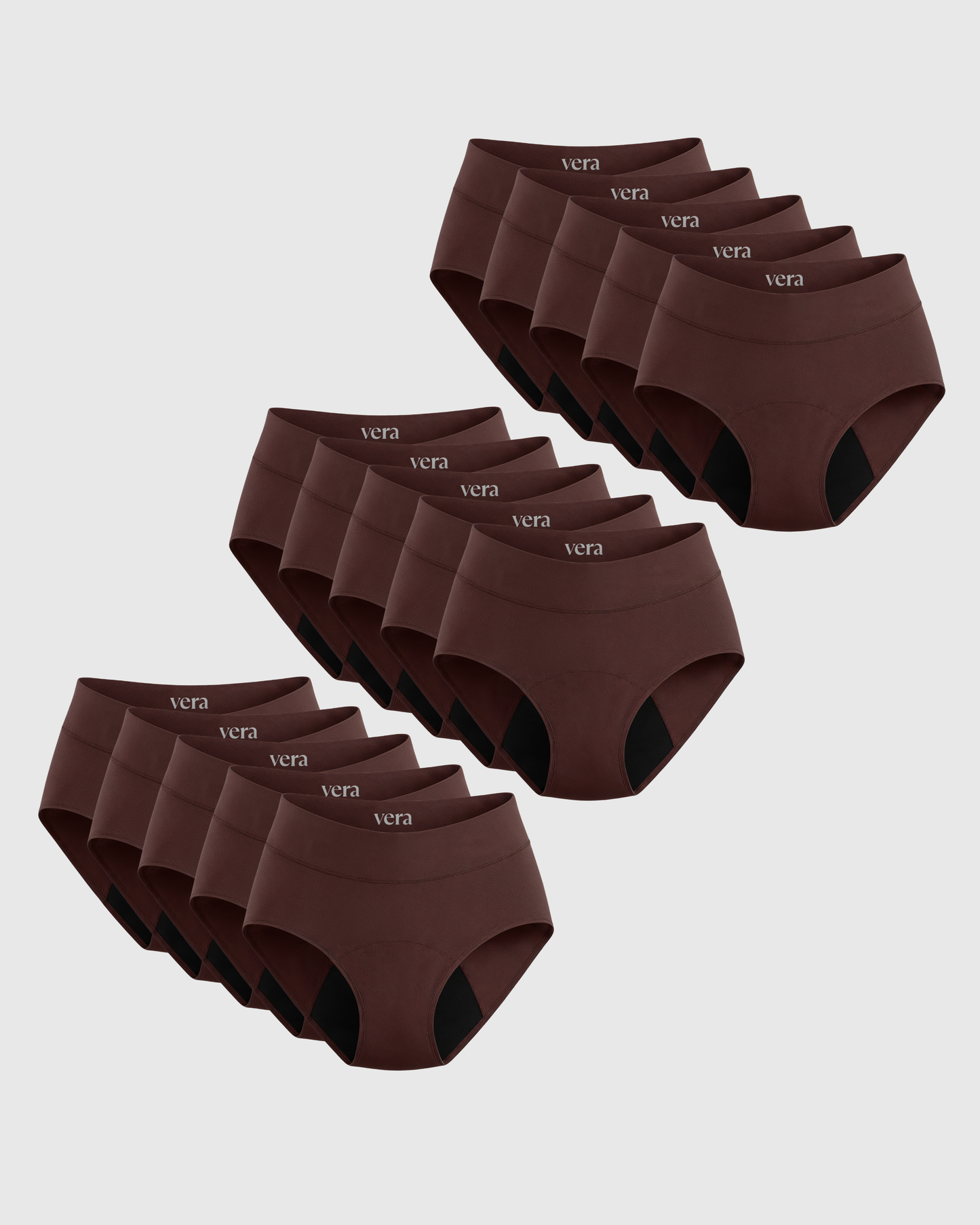 Vera's Signature Leakproof Underwear (15-Pack)