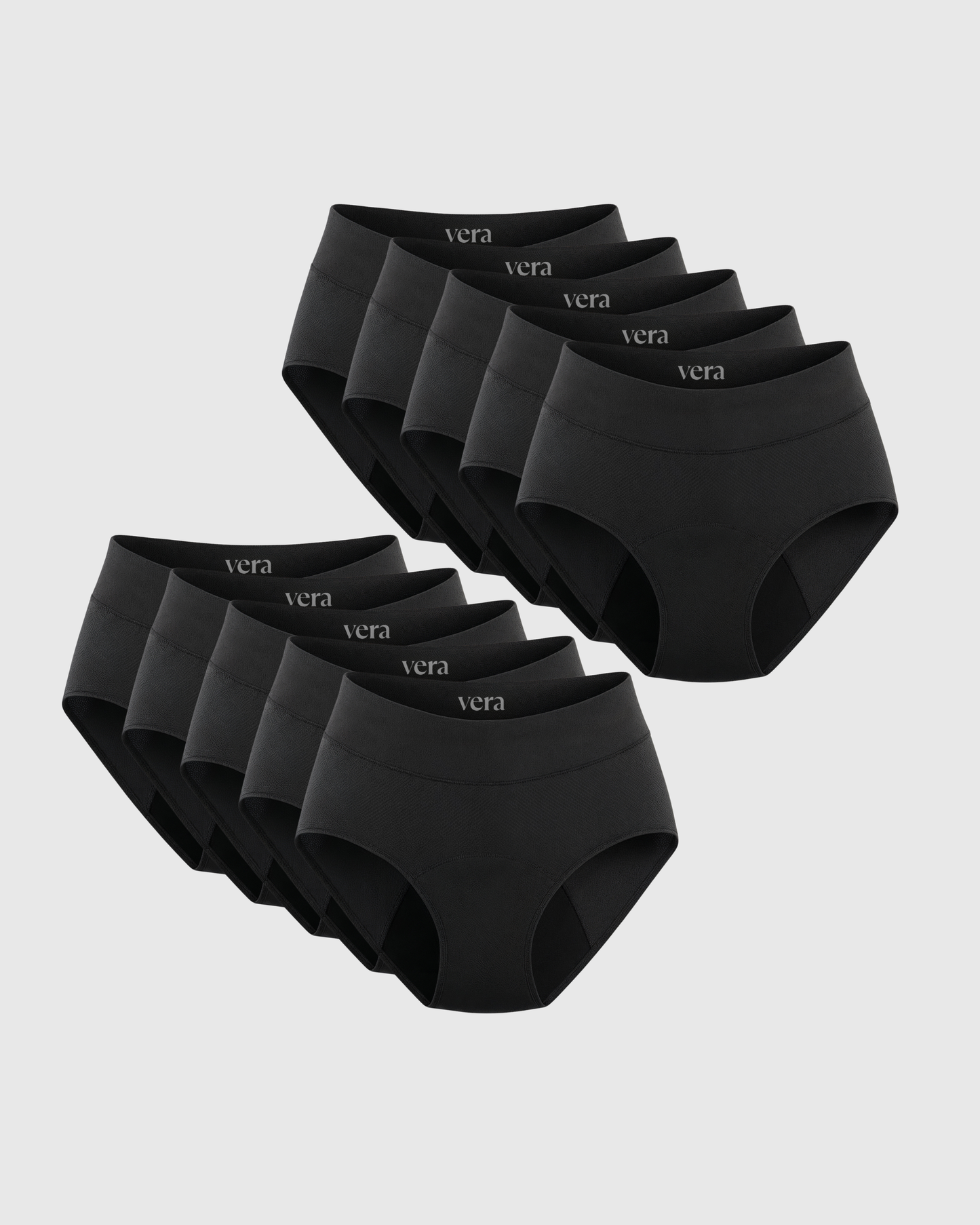 Vera's Signature Leakproof Underwear (10-Pack)