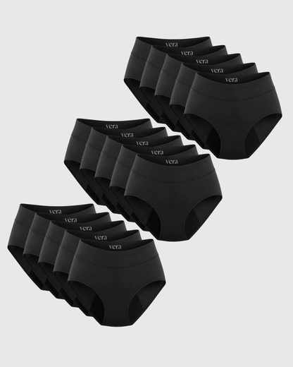 Vera's Signature Leakproof Underwear (15-Pack)