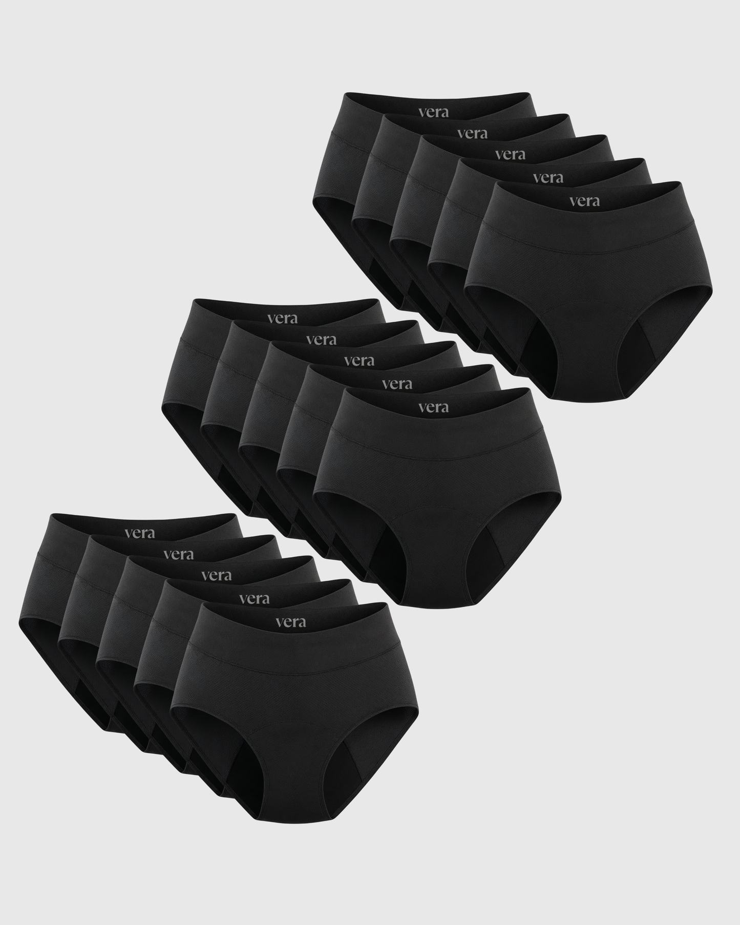 Vera's Signature Leakproof Underwear (15-Pack)