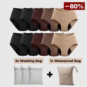 Vera's Signature Leakproof Underwear (Lifetime Set)